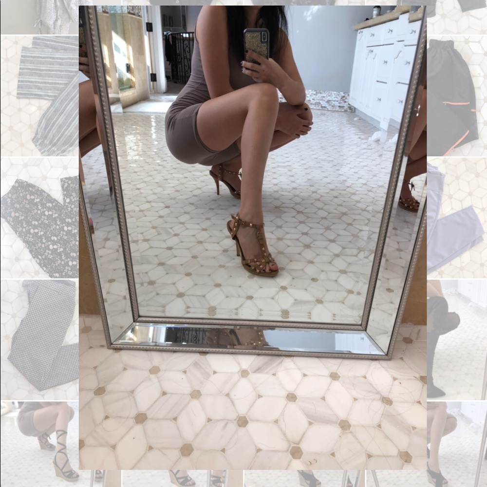 Studded heels